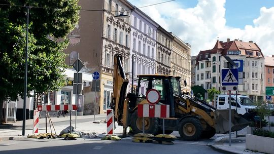 Utrudnienia w centrum