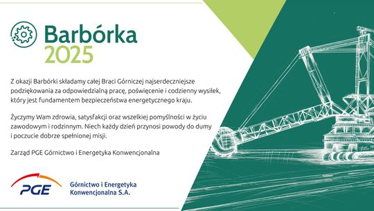 Życzenia Barbórkowe