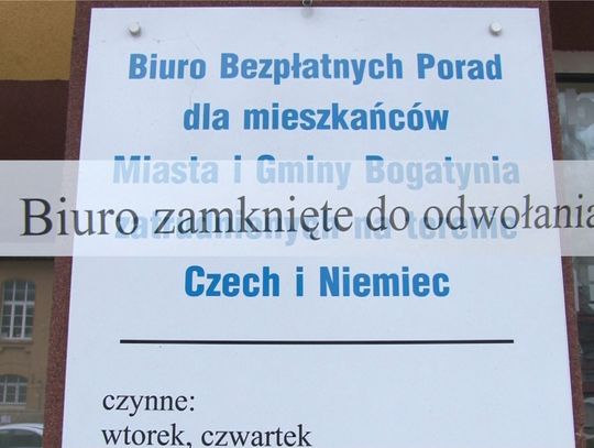 Biura nie będzie?