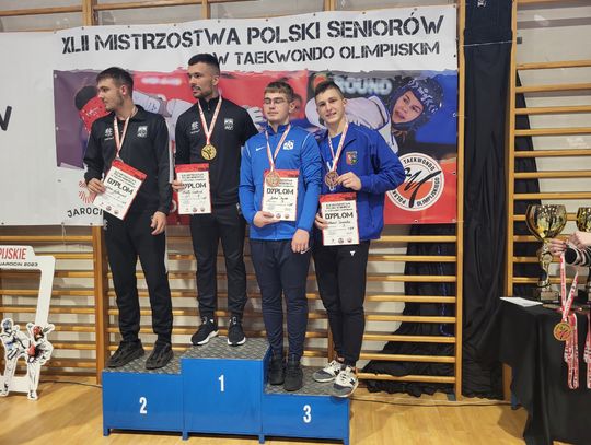Brązowy medal z Mistrzostw Polski Seniorów w Taekwondo Olimpijskim