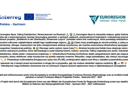 Euroregion Neisse: Entdecke Erbe und Moderne auf dem Fahrrad!