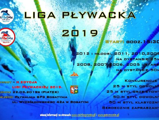 II Edycja Ligi Pływackiej 2019