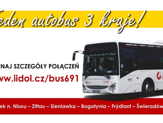 Jeden autobus 3 kraje!