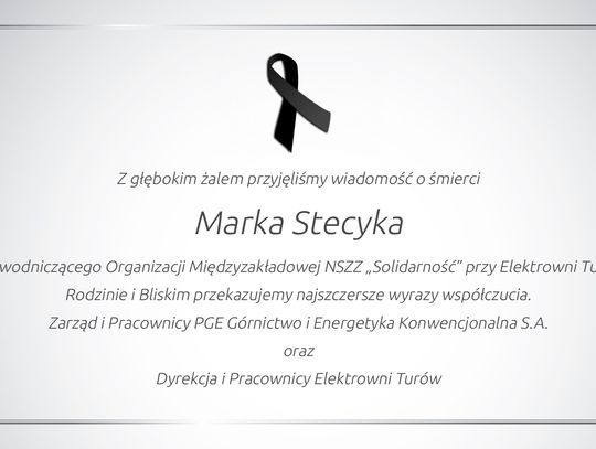 Kondolencje Kondolencje