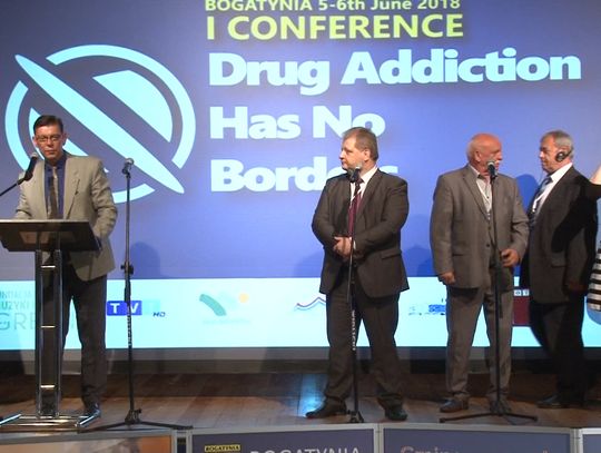 Konferencja "Narkomania nie zna granic"