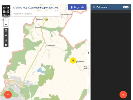 Mapa zagrożeń