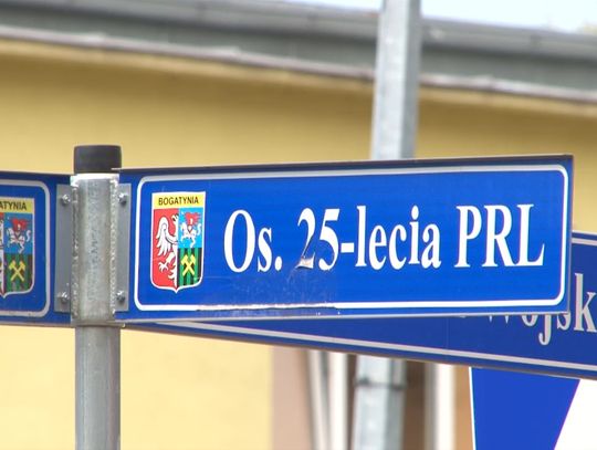 Nazwy ulic zostaną zmienione