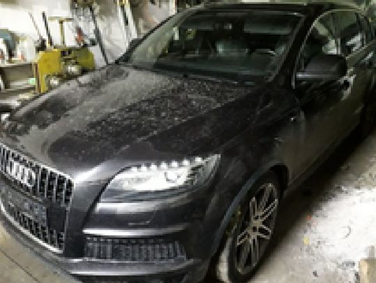 Policjanci odzyskali Audi Q7 warte 120.000 zł
