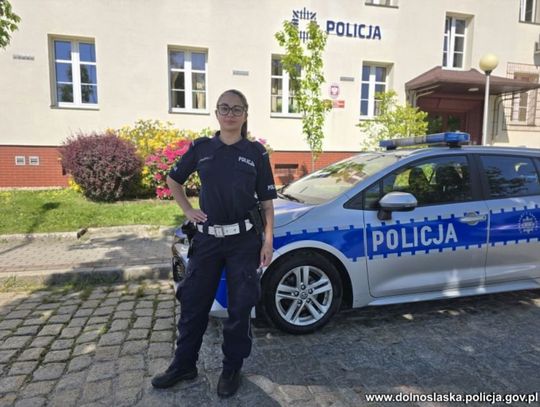 Policjantka ze zgorzeleckiej komendy dzięki empatii i opanowaniu zapobiegła tragedii