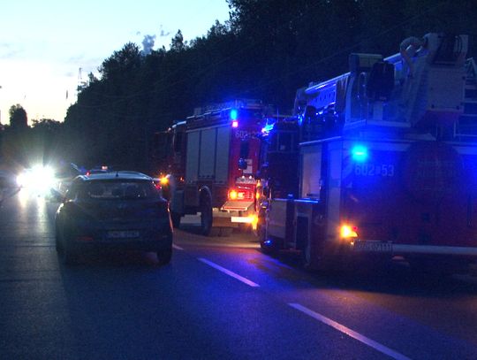 Poważny wypadek na Zgorzeleckiej - 2 osoby w szpitalu