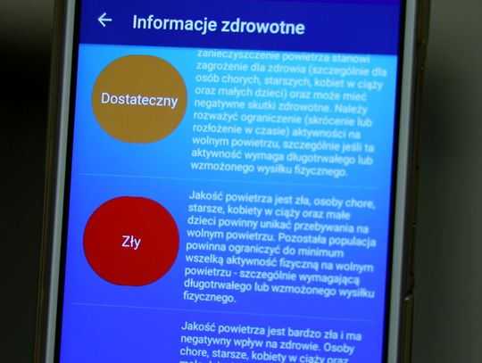 Powietrze złej jakości