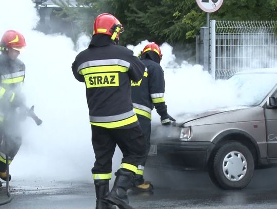Pożar samochodu