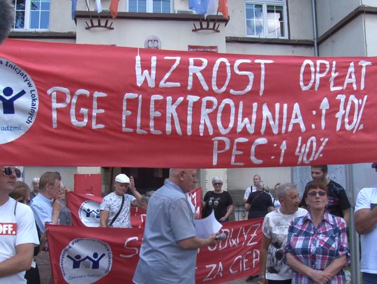 Protest przeciwko podwyżkom