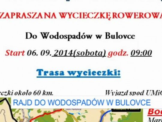 Rajd do wodospadowó w Bulovce