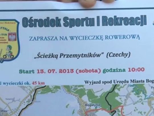 Rowerami &quot;Ścieżką Przemytników&quot;