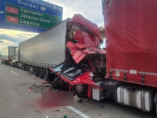 Śmiertelny wypadek na autostradzie A4