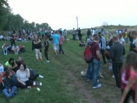 Tłumy na obserwatorze