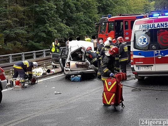 Tragedia na drodze do Szklarskiej Poręby