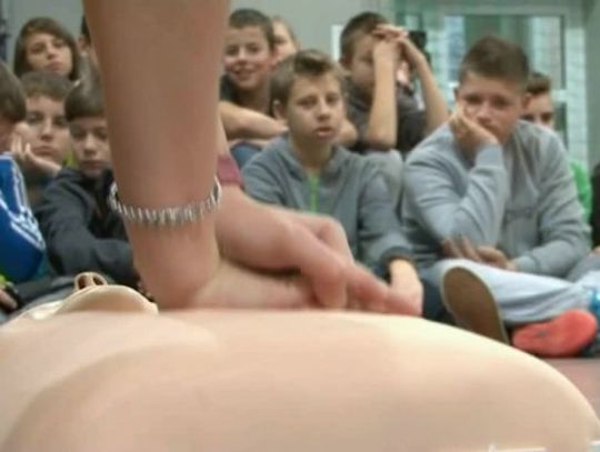 Uczyli się jak udzielać pierwszej pomocy
