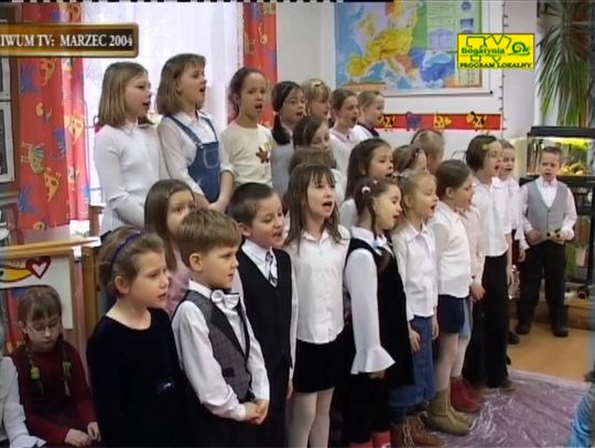 Z archiwum TV - Poranek muzyczny w przedszkolu nr 3 - marzec 2004