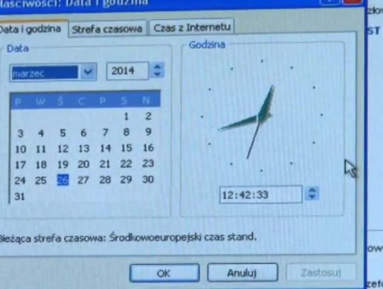 Zmiana strefy czasowej