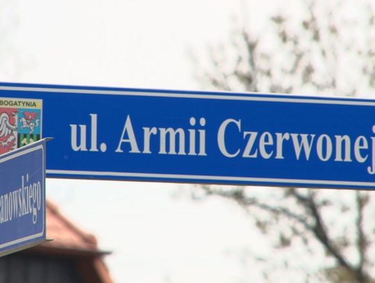 Zmienią nazwy ulic