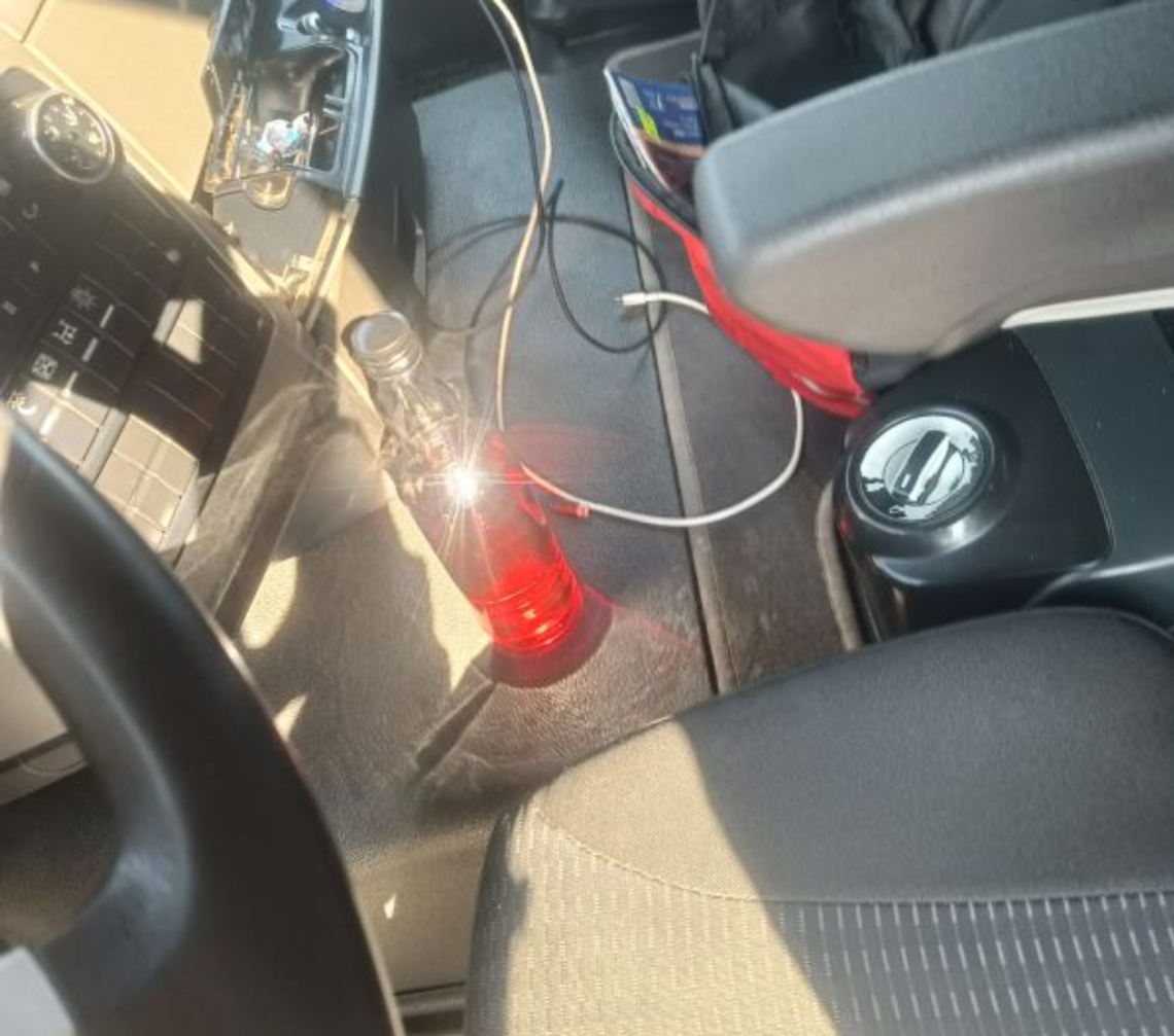 Kierował ciągnikiem siodłowym mając ponad 3 promile alkoholu