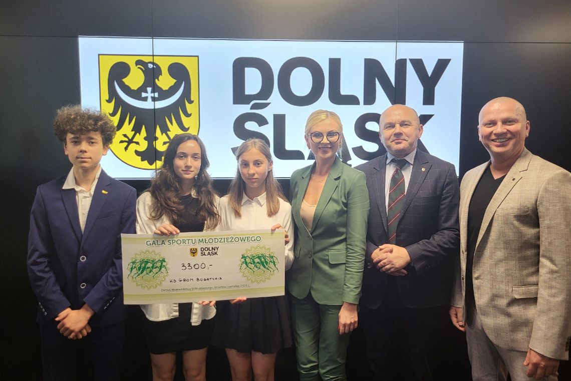 Klub Sportowy GROM wśród najlepszych klubów Dolnego Śląska