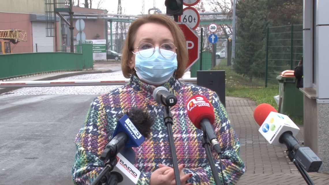 Konferencja prasowa euro posłanki Anny Zalewskiej w sprawie Kopalni Turów
