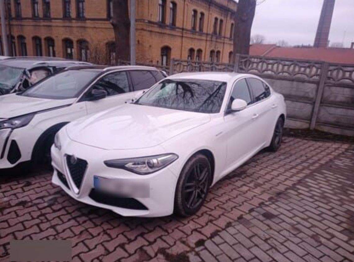 Skradziona na terenie Niemiec Alfa Romeo odnaleziona w Bogatyni