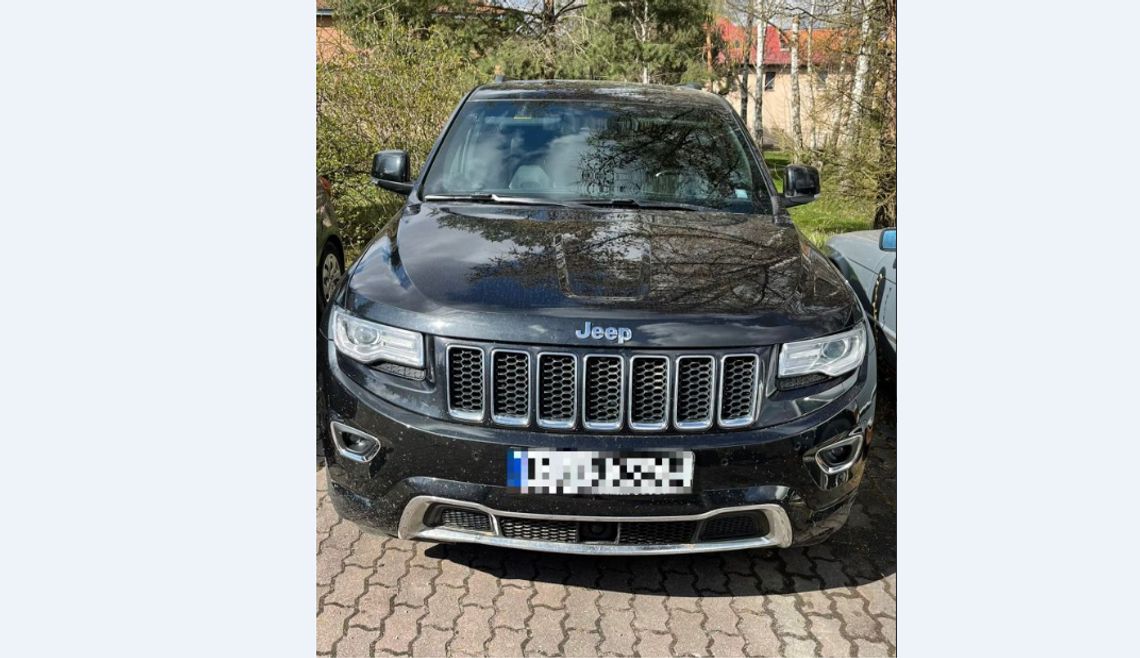 Skradziony z terenu Niemiec Jeep odnaleziony na terenie Bogatyni