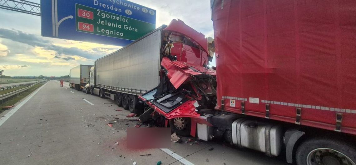 Śmiertelny wypadek na autostradzie A4