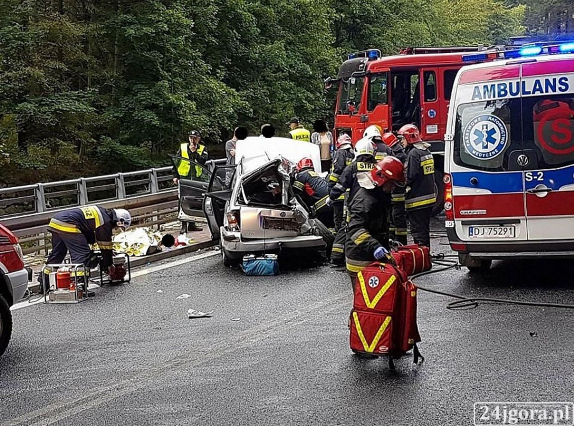 Tragedia na drodze do Szklarskiej Poręby