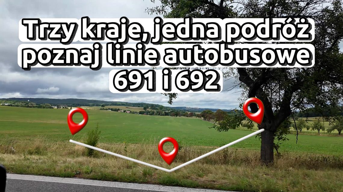 Trzy kraje, jedna podróż – poznaj linie autobusowe 691 i 692 Trzy kraje, jedna podróż – poznaj linie autobusowe 691 i 692