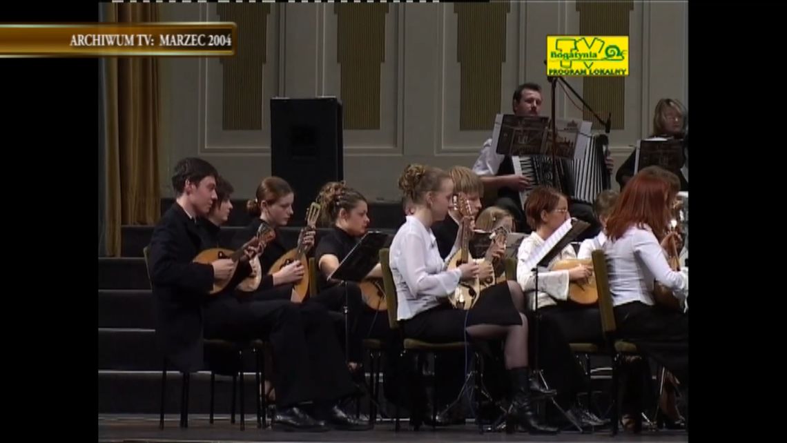 Z archiwum TV - XV rocznica Młodzieżowej Orkiestry Mandolinistów ze Zgorzelca - marzec 2004
