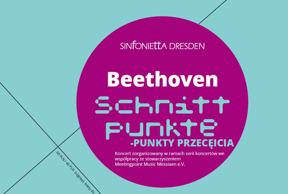 Zaproszenie na koncert z serii : Beethoven / Punkty przecięcia