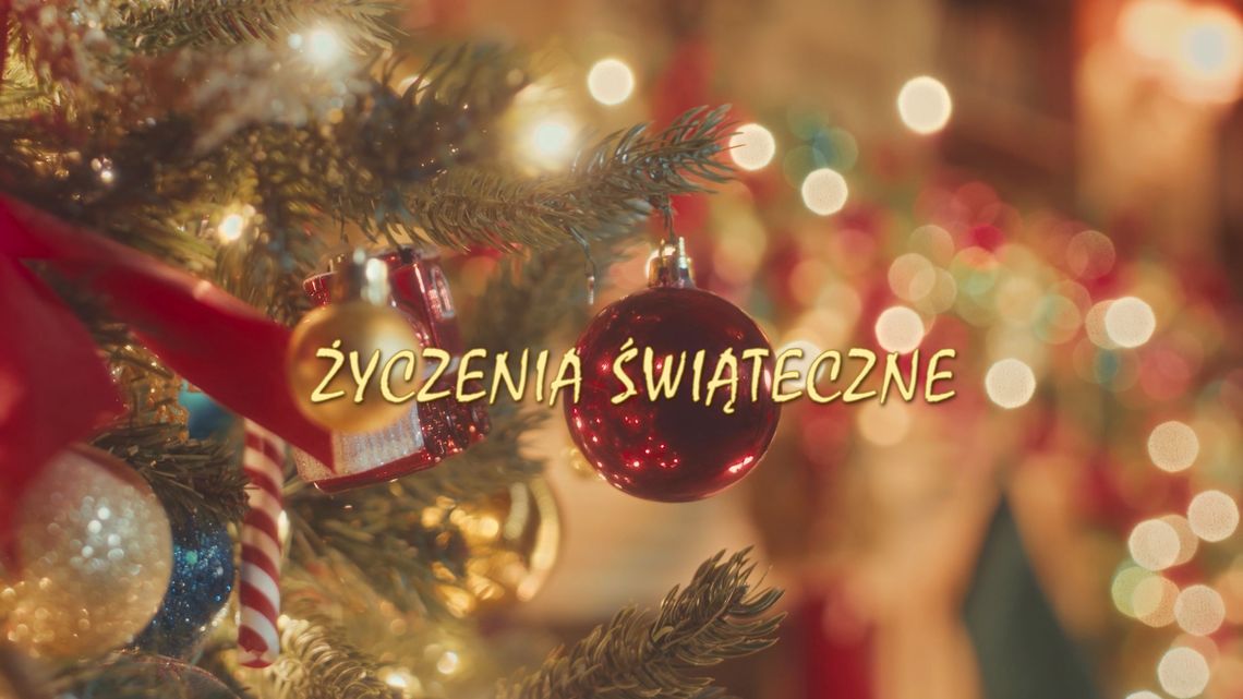 Życzenia świąteczne Wojciecha Dobrołowicza Burmistrza Miasta i Gminy Bogatynia