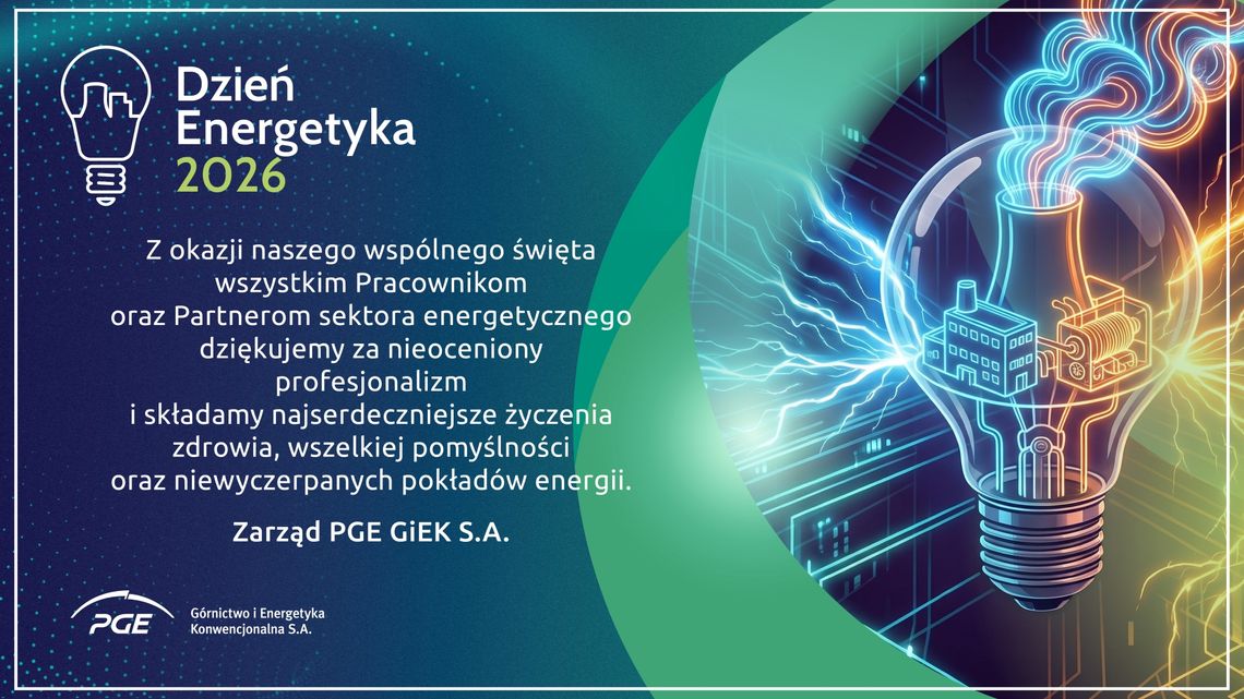Życzenia z okazji Dnia Energetyka