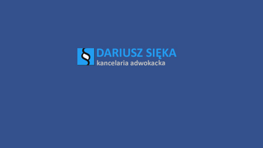 Dariusz Sięka - adwokat Kraków