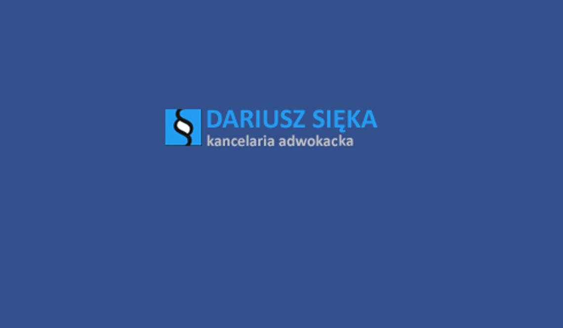 Dariusz Sięka - adwokat Kraków