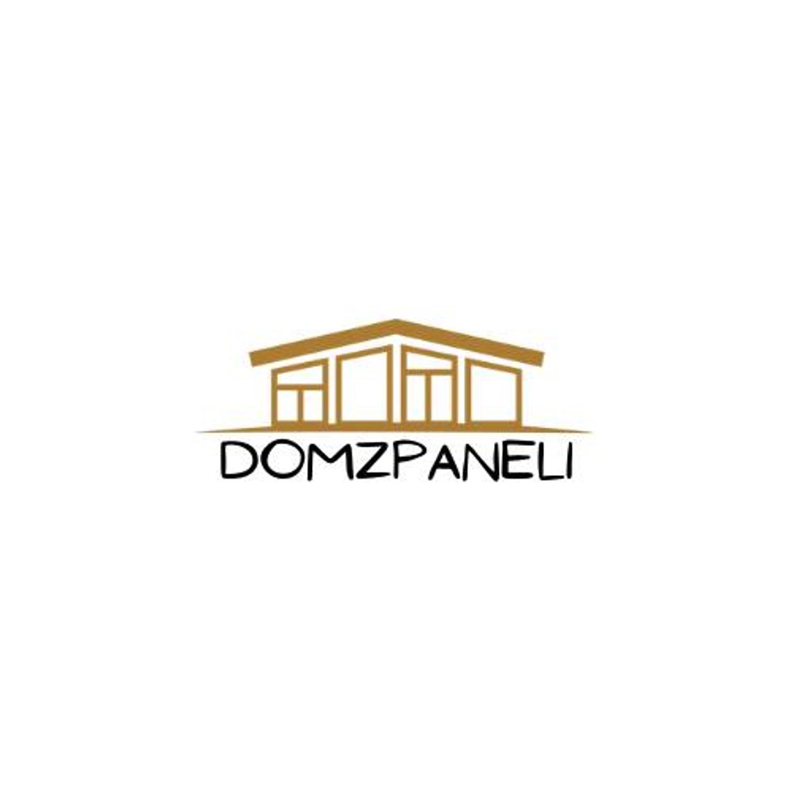 Dom z paneli - samoprzylepne panele ścienne 