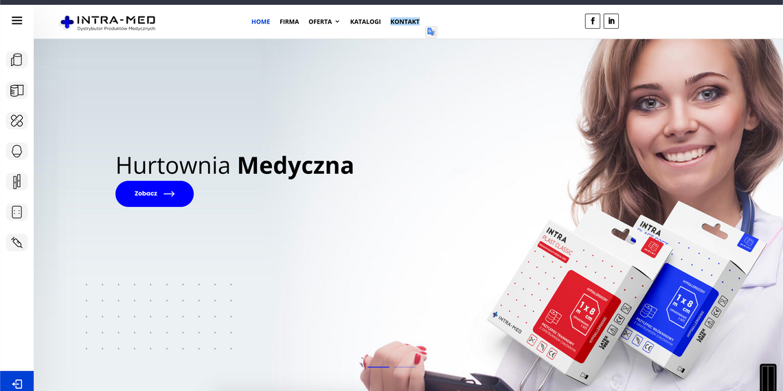 Intra-med.pl Dystrybutor produktów medycznych