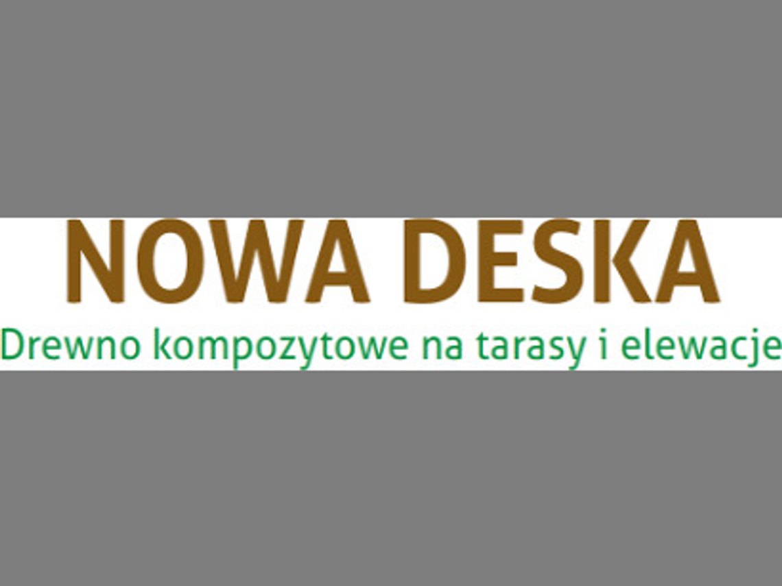 Nowa Deska - Drewno Kompozytowe