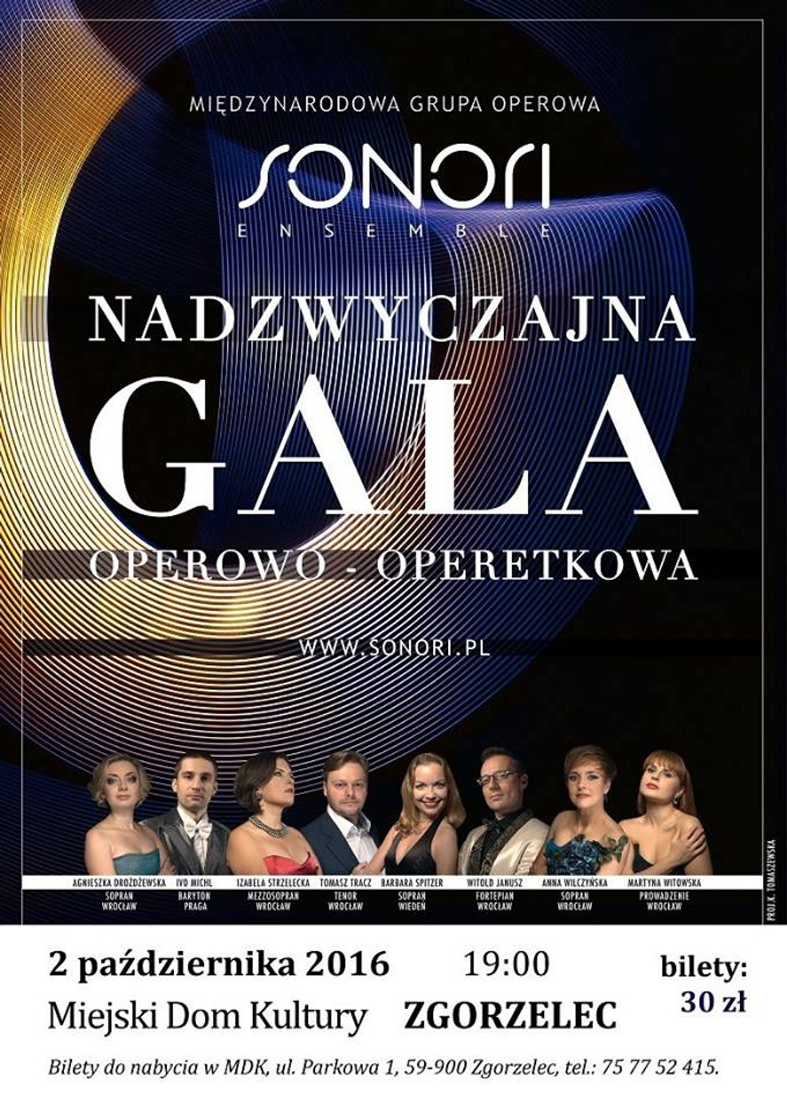Nadzwyczajna Gala Operowo-operetkowa w Zgorzelcu