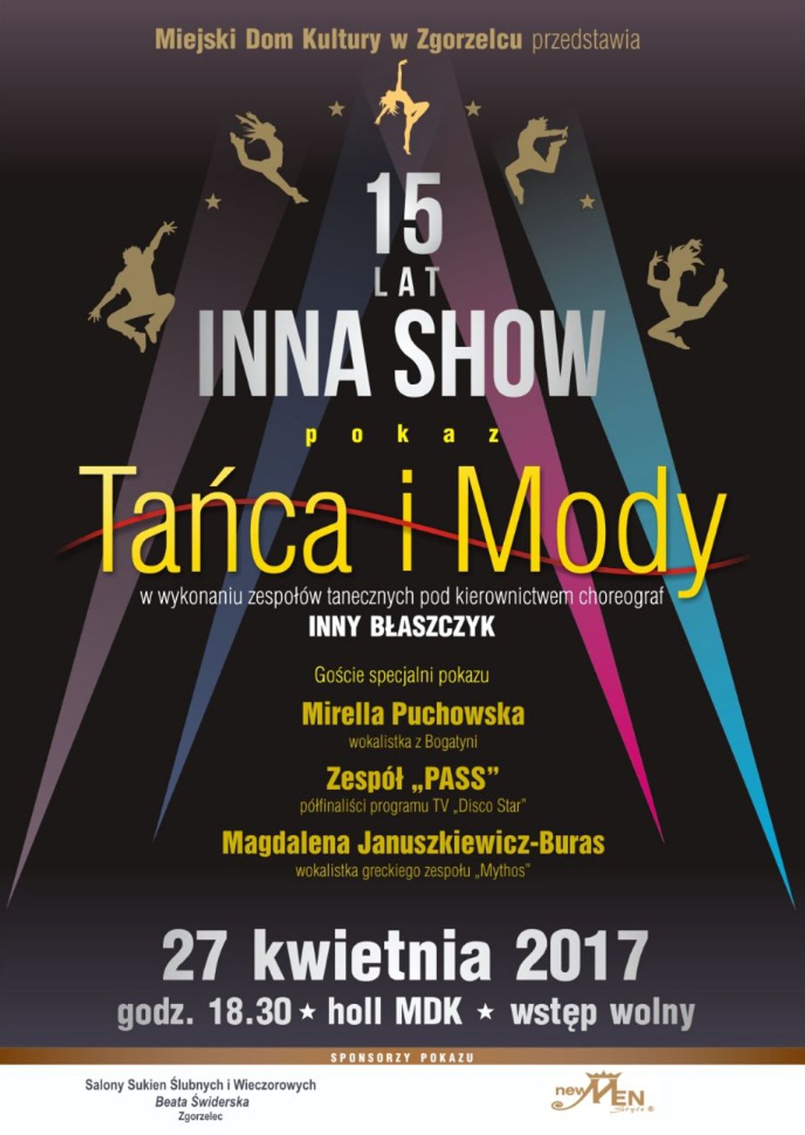 Pokaz Mody i Tańca,15 lat Inna Show