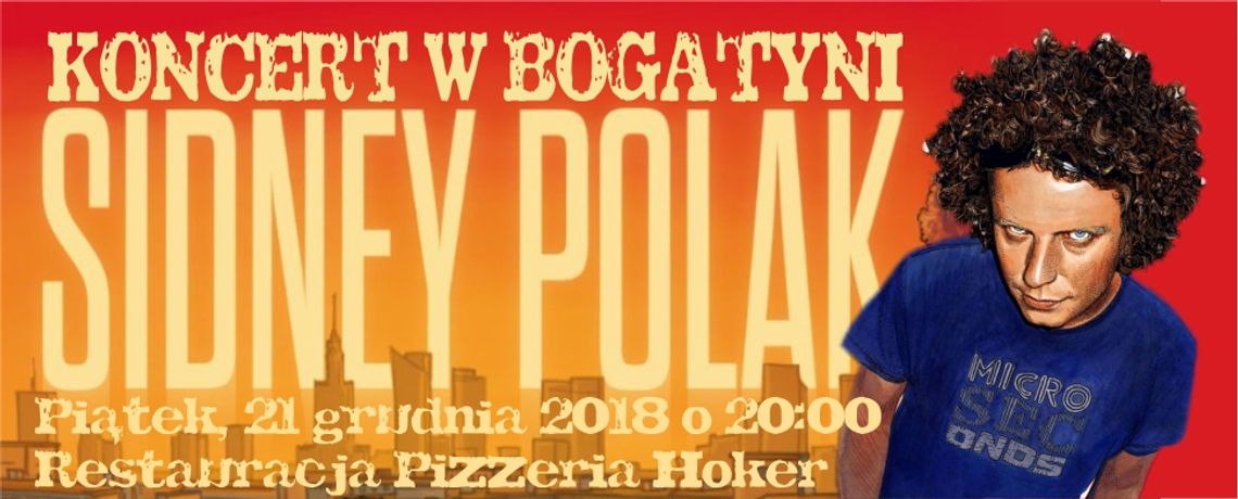 Sidney Polak koncert w Bogatyni