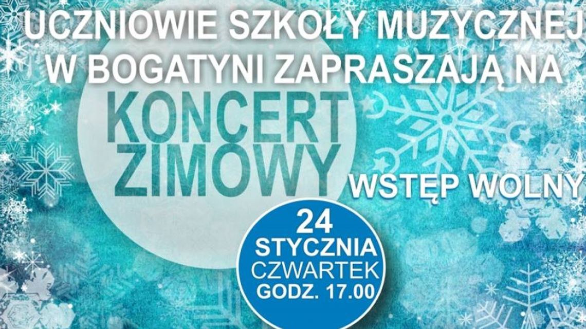 Zimowy Koncert Szkoły Muzycznej w BOK